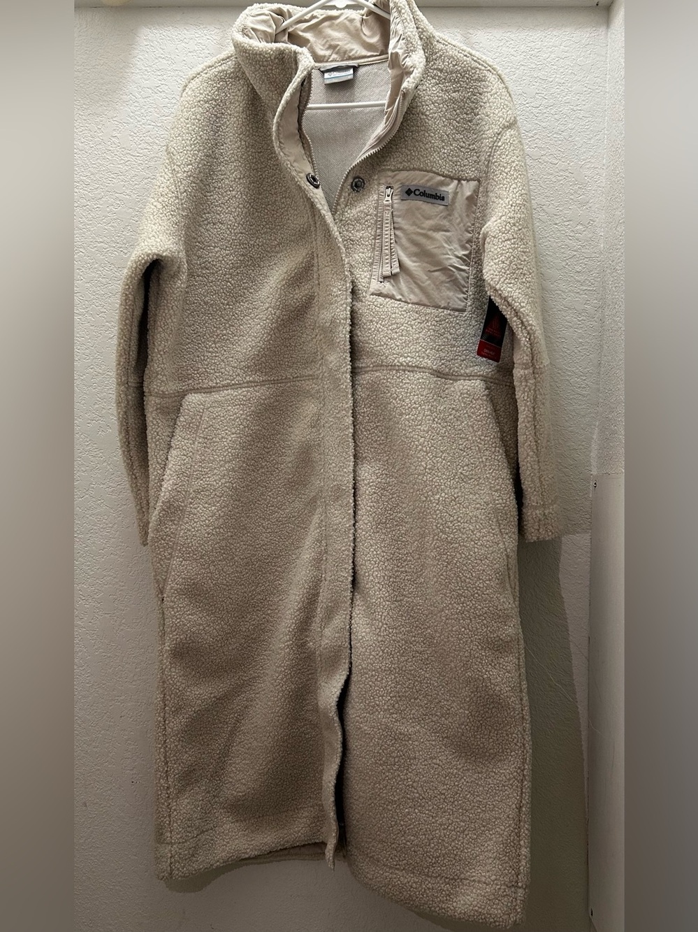 NWT Columbia Panorama Full Length jacket, off white, women’s size medium. - Picture 3 of 13